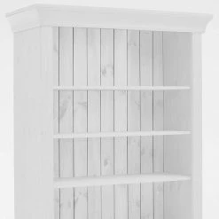 108x203x45 Landhaus Regal Mit 2 Türen & Schublade - Satumare I -Gosy-shop 108x203x45 landhaus regal mit 2 tueren schublade 4 faechern weiss kiefer satumare i 04