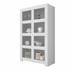 110x186x42 Cm Wohnzimmer Regal Mit Rückwand - Mikes