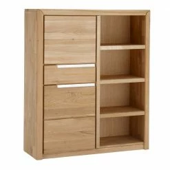 114x134x41 Wohnzimmer Schrank Mit Regal Teil - Croconia