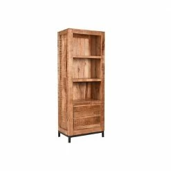 115x50x45 TV Element Aus Massivholz Mango Natur - Mustricanu