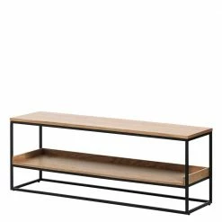 120x45x35 Niedriges Regal Mit Zwei Ablagen - Cheyenne