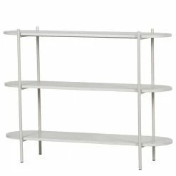 120x92x39 Skandi Regal In Lichtgrau - Estebal