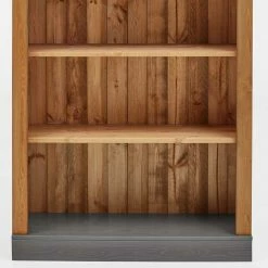 202 Cm Hohes Landhaus Bücherregal Zweifarbig - Eshelas -Gosy-shop 202 cm hohes landhaus buecherregal zweifarbig in kiefer lauge grau eshelas 04