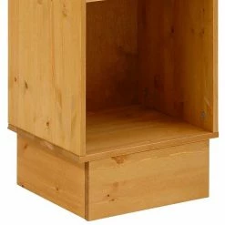 3 Fächer Standregal Aus Kiefernholz - Fausanda -Gosy-shop 3 faecher standregal aus kiefernholz geoelt gebeizt fausanda 03