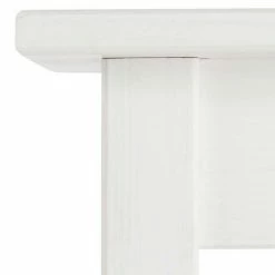 40x130x40 Cm Scandi Regal Aus Kiefer In Weiß - Dionera -Gosy-shop 40x130x40 cm scandi regal aus kiefer in weiss lasiertes massivholz dionera 02