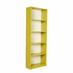 5 Fächer Regal In Hellgrün & Weiß - Siraca -Gosy-shop 5 faecher regal in hellgruen weiss 64x182x26 cm siraca 03