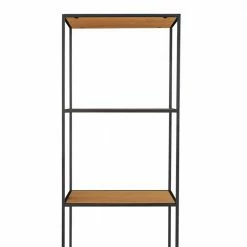 51x170x36 Standregal Ohne Rückwand In Eiche Optik - Tablon -Gosy-shop 51x170x36 standregal ohne rueckwand in eiche optik und schwarz tablon 03