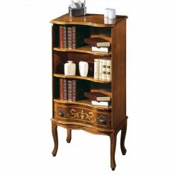 58x130x31 Kleines Regal Mit 3 Fächern & Schublade - Venerdina