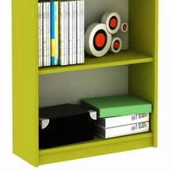 58x170x23 Regal In Hellgrün - Baonga -Gosy-shop 58x170x23 regal in hellgruen und weiss 5 faecher baonga 04