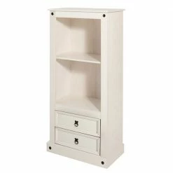 65x140x38 Landhausregal In Weiß - Henvic