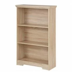 75x115x30 Bücherregal In Eichefarben Dekor - Rienva