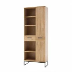 76x196x38 Schrank Mit Tür & Schublade - Truvisas