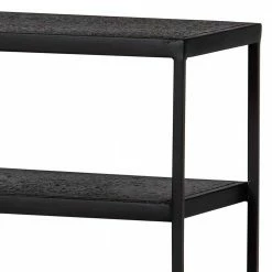 76x76x30 Industrial Regale In Schwarz - Alexton (2er Set) -Gosy-shop 76x76x30 industrial regale in schwarz aus lackiertem metall alexton 03