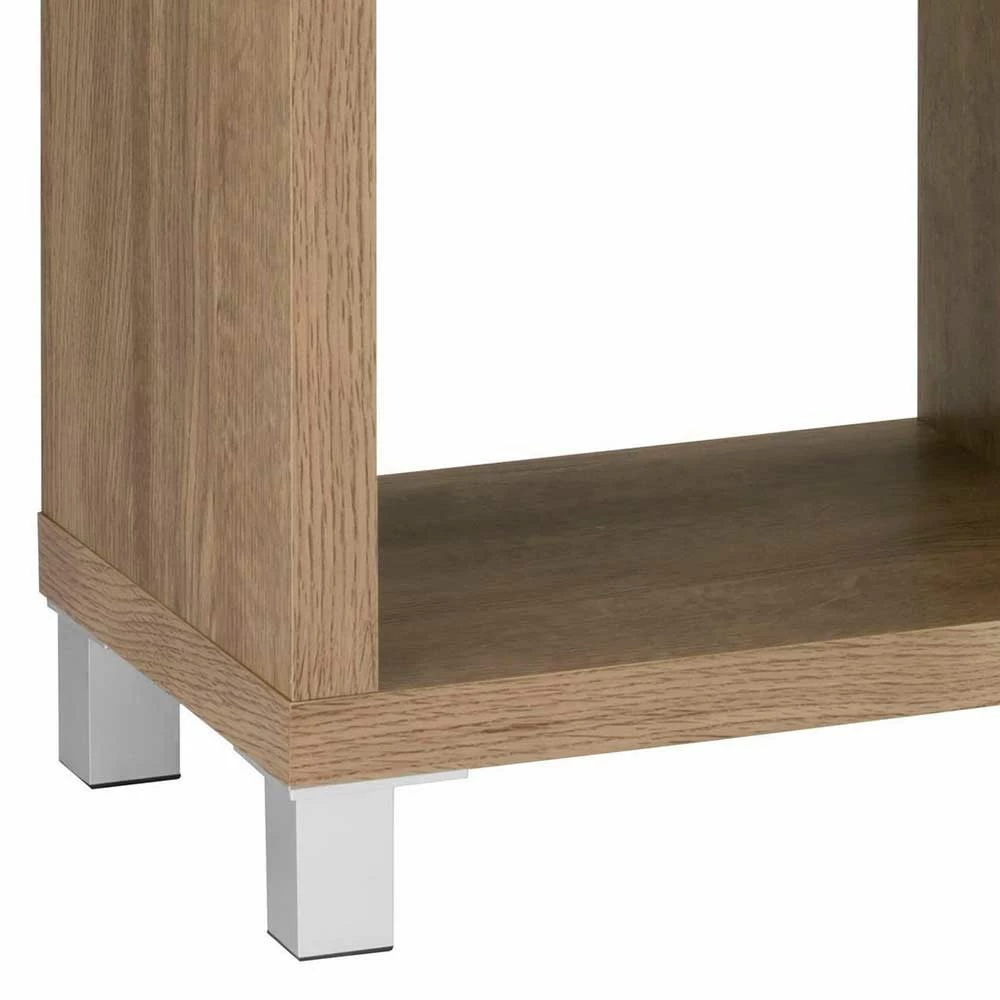 76x83x29 4 Fächer Regal In Eiche Dekor - Suad 4 76x83x29 4 Fächer Regal In Eiche Dekor - Suad – Bild 4