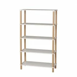 80x138x35 Offenes Regal Im Skandi Design - Indrya