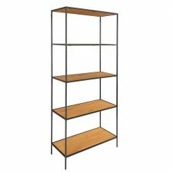 80x170x36 Regal Ohne Rückwand In Eiche Optik - Vernazza