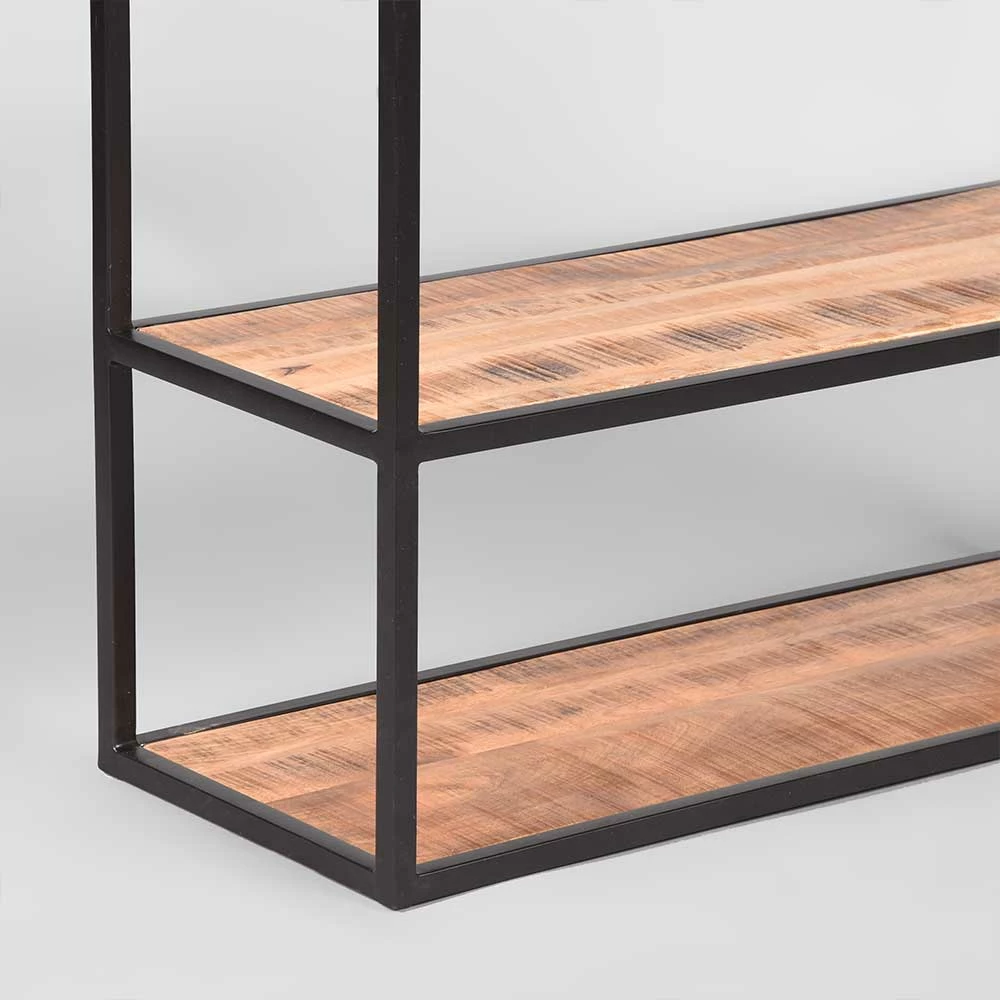 87x182x35 Design Industrialregal Aus Massivholz - Flippo 5 87x182x35 Design Industrialregal Aus Massivholz - Flippo – Bild 5