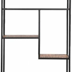 87x182x35 Design Industrialregal Aus Massivholz - Flippo 11 87x182x35 Design Industrialregal Aus Massivholz - Flippo -Gosy-shop 87x182x35 design industrialregal aus massivholz und metall in schwarz flippo 05