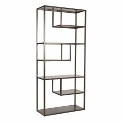 87x182x35 Designregal Mit Sechs Fächern - Milarin