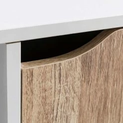 89x91x29 Regal Mit 5 Türen - Loppa -Gosy-shop 89x91x29 regal mit 5 tueren 4 faechern in weiss sonoma eiche loppa 03