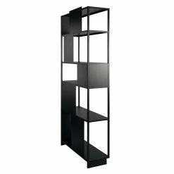 90x200 Cm Designer Regal Aus Stahl - Varianta -Gosy-shop 90x200 cm designer regal aus stahl in schwarz pulverbeschichtet varianta 04