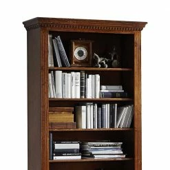 Buchregal Croscona In Braun -Gosy-shop buchregal braun landhaus rustikal croscona 02