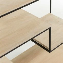 Bücherregal Lymeca In Natur Und Schwarz -Gosy-shop buecherregal natur und schwarz auch als raumtrenner verwendbar lymeca 03