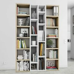 Bücherregal Raumteiler Zweifarbig - Nenna