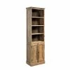 Bücherregal Trevisio Aus Teak Massivholz -Gosy-shop buecherregal teak massivholz tueren trevisio 01