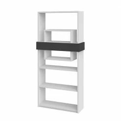 Bücherregal Groot In Weiß Anthrazit