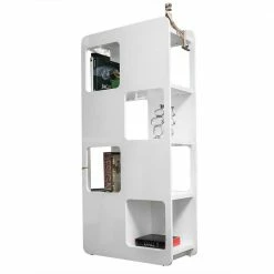 Design Regal Raumteiler In Weiß - Straight