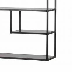 Design Regal Sanfradia In Schwarz -Gosy-shop design regal schwarz metall sanfradia 03