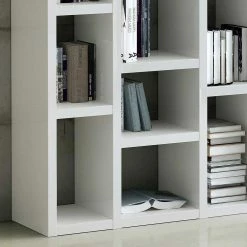 Designregal Alekona In Weiß Hochglanz -Gosy-shop designregal in weiss hochglanz 211 cm breit alekona 02