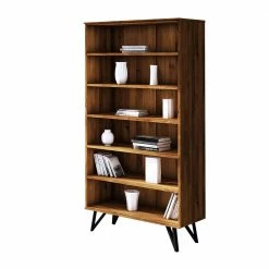 Echtholz Regal Aus Wildeiche Massivholz - Mandirov