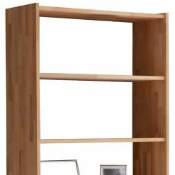 Geöltes Massivholzregal Aus Buche - Sistin -Gosy-shop geoeltes massivholzregal aus buche 80x179x31 5 faecher sistin 02