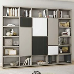 Große Regalwand 273 Cm Breit - Etrinas