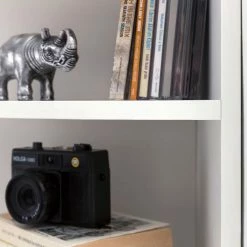 Hängendes Eckregal In Weiß - Nadelle 6 Hängendes Eckregal In Weiß - Nadelle -Gosy-shop haengendes eckregal in weiss melaminbeschichtet 30x60x30 nadelle 02