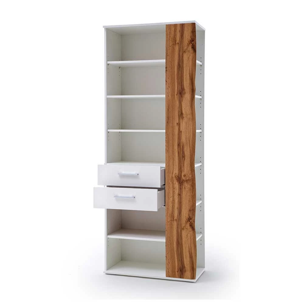 Hochglanz Standregal In Weiß - Sadassa 3 Hochglanz Standregal In Weiß - Sadassa – Bild 3