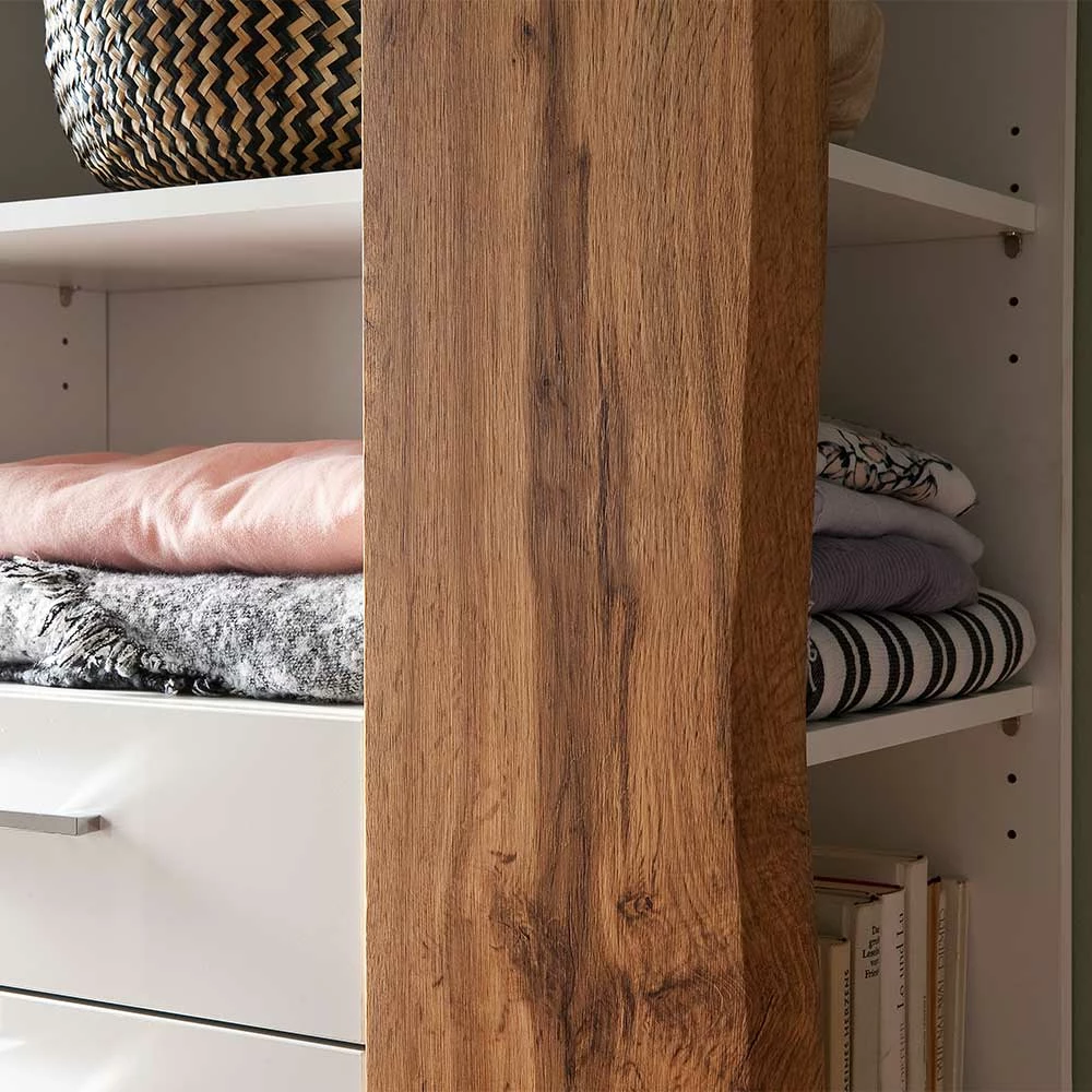 Hochglanz Standregal In Weiß - Sadassa 4 Hochglanz Standregal In Weiß - Sadassa – Bild 4