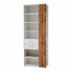 Hochglanz Standregal In Weiß - Sadassa