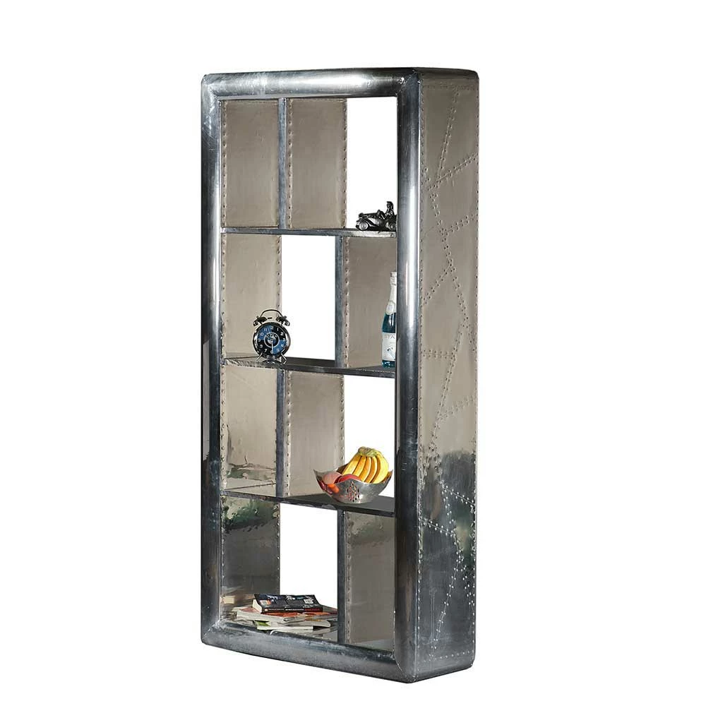 Industry Design Regal Mit Alu Oberfläche - Pilot 2 Industry Design Regal Mit Alu Oberfläche - Pilot – Bild 2