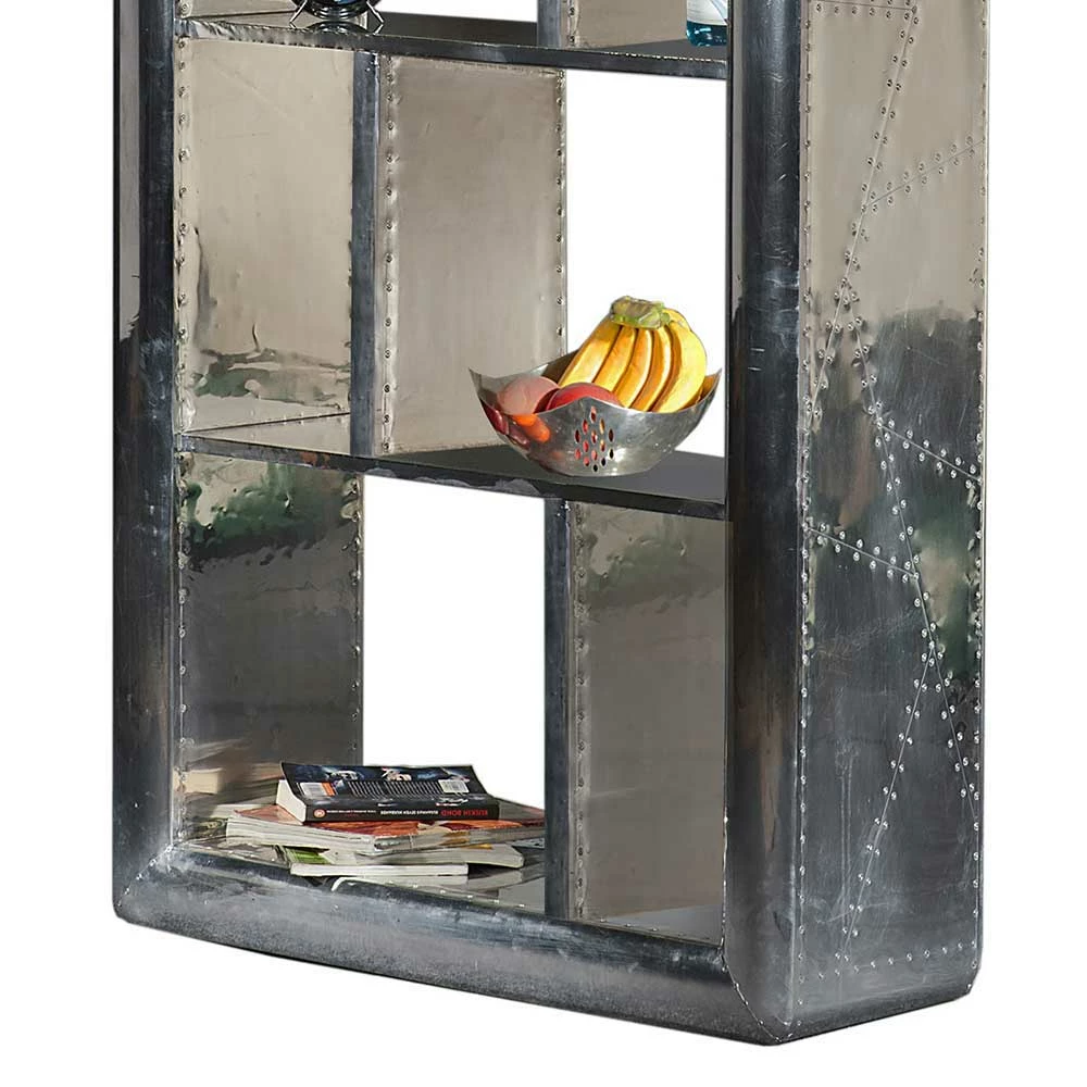 Industry Design Regal Mit Alu Oberfläche - Pilot 3 Industry Design Regal Mit Alu Oberfläche - Pilot – Bild 3