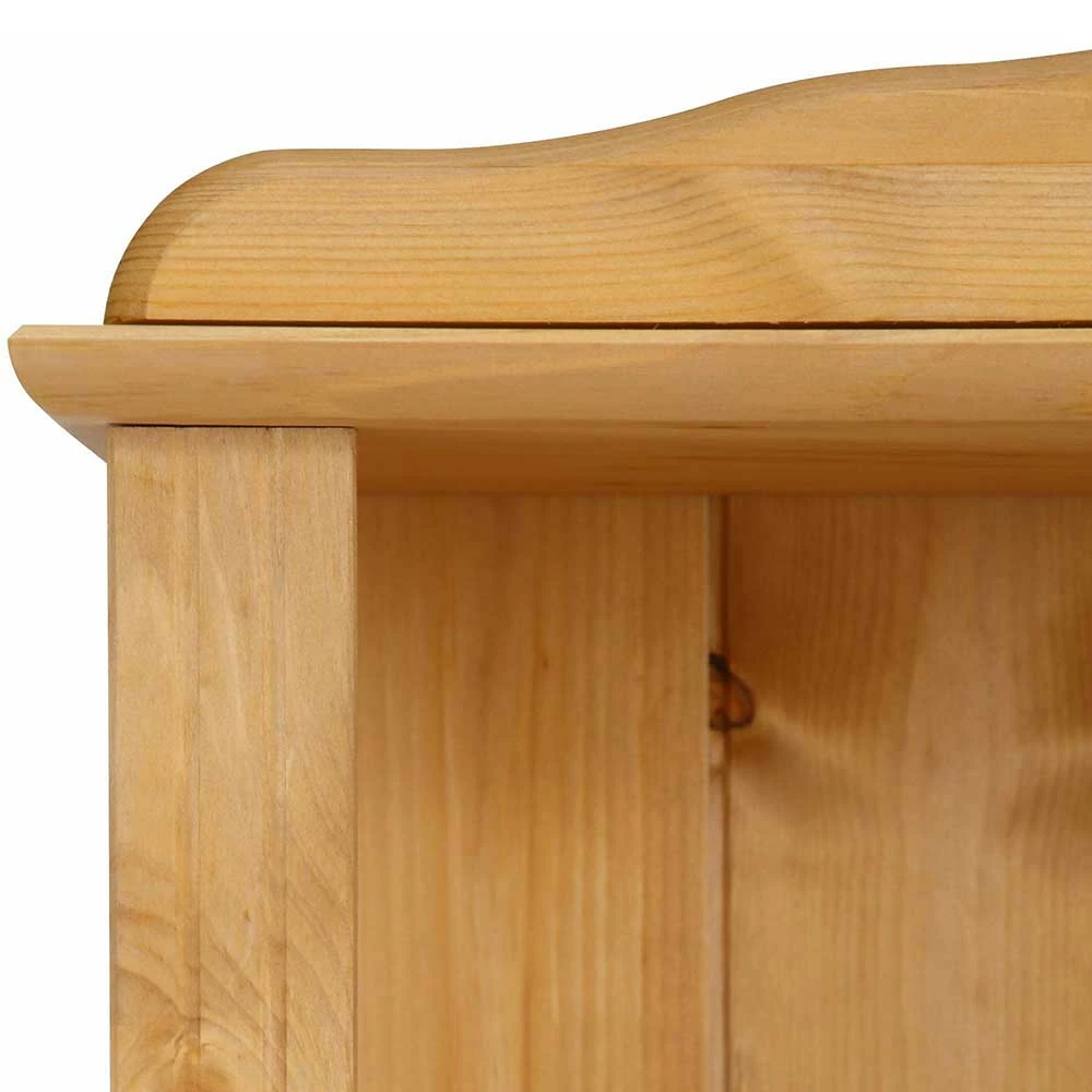 Kiefer Holzregal Mit 5 Fächern - Roshan 3 Kiefer Holzregal Mit 5 Fächern - Roshan – Bild 3