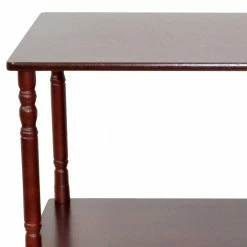 Klassisches Regal In Kirschbaumfarben - Abrahams -Gosy-shop klassisches regal in kirschbaumfarben aus gummibaum mdf abrahams 03