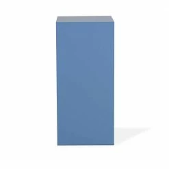 Kleines Regal In Blau - Colomania -Gosy-shop kleines regal in blau lackiert mit rueckwand 70x36x32 colomania 02