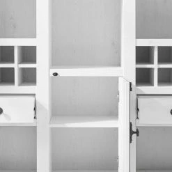 Landhaus Kombiregal In Weiß Touchwood - Chelles 9 Landhaus Kombiregal In Weiß Touchwood - Chelles -Gosy-shop landhaus kombiregal in weiss touchwood 147x207x45 cm chelles 03