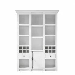 Landhaus Kombiregal In Weiß Touchwood - Chelles