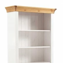 Landhaus Massivholzregal Sibiuta In Weiß Kiefer -Gosy-shop landhaus massivholzregal weiss kiefer 5 faecher sibiuta 02