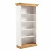 Landhaus Massivholzregal Sibiuta In Weiß Kiefer -Gosy-shop landhaus massivholzregal weiss kiefer 5 faecher sibiuta f