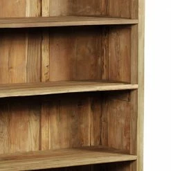 Massivholz Bücherregal Trevisio Aus Teak -Gosy-shop massivholz buecherregal teak landhaus trevisio 04